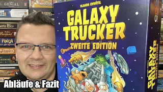 Galaxy Trucker 2. Edition (CGE / Heidelbär Games) - damals wie heute ein super Spiel - ab 8 Jahren