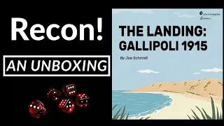 Recon! Unboxing of The Landing: Gallipoli 1915