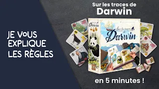 Je vous explique les règles du jeu SUR LES TRACES DE DARWIN en moins de 5 minutes!