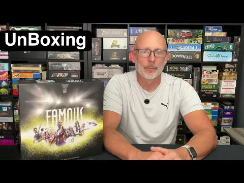 TDG: Famous: Stage I unboxing with Ray