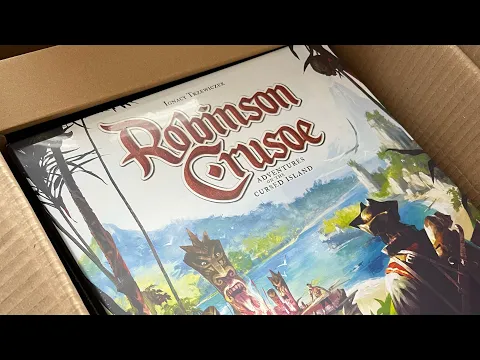 Robinson Crusoe: Adventures on the Cursed Island unboxing