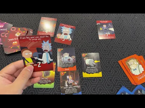 Board Game Reviews Ep #227: RICK AND MORTY: LOOK WHO'S PURGING NOW CARD GAME
