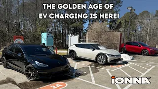 IONNA is an EPIC new EV Charging Network! | We Check Out One of Their Sites