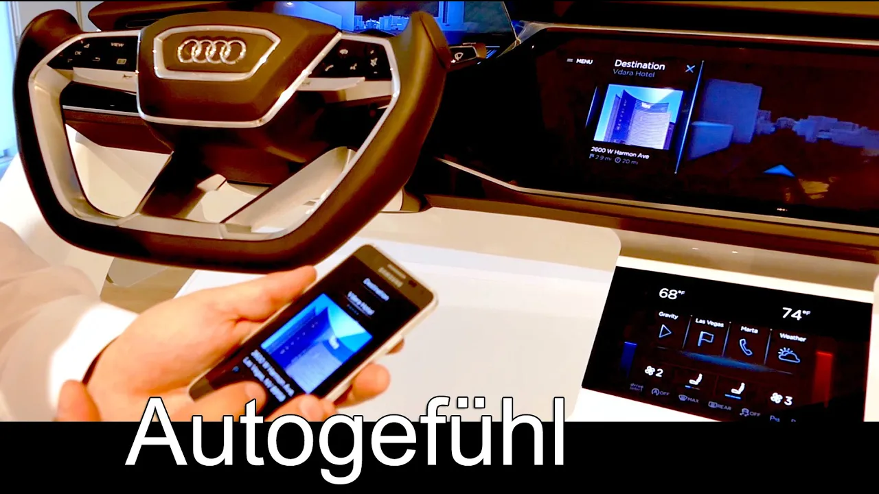 Audi technology insight: Virtual Reality, Future Cockpit, Assistance & light systems