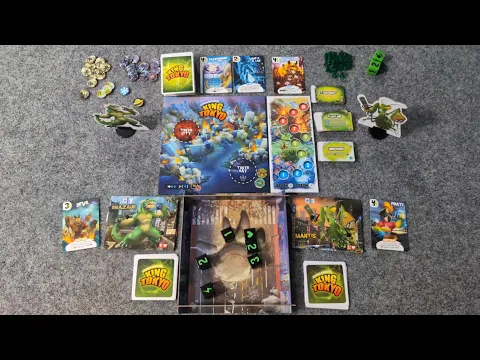 Me V Me: Road to MegaKing (King of Tokyo playthrough with Halloween, Power Up, and Even More Wicked)