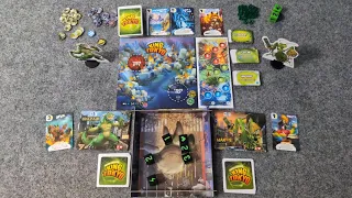 Me V Me: Road to MegaKing (King of Tokyo playthrough with Halloween, Power Up, and Even More Wicked)