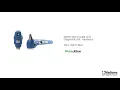 Welch Allyn Pocket LED Diagnostic Set - Blueberry video