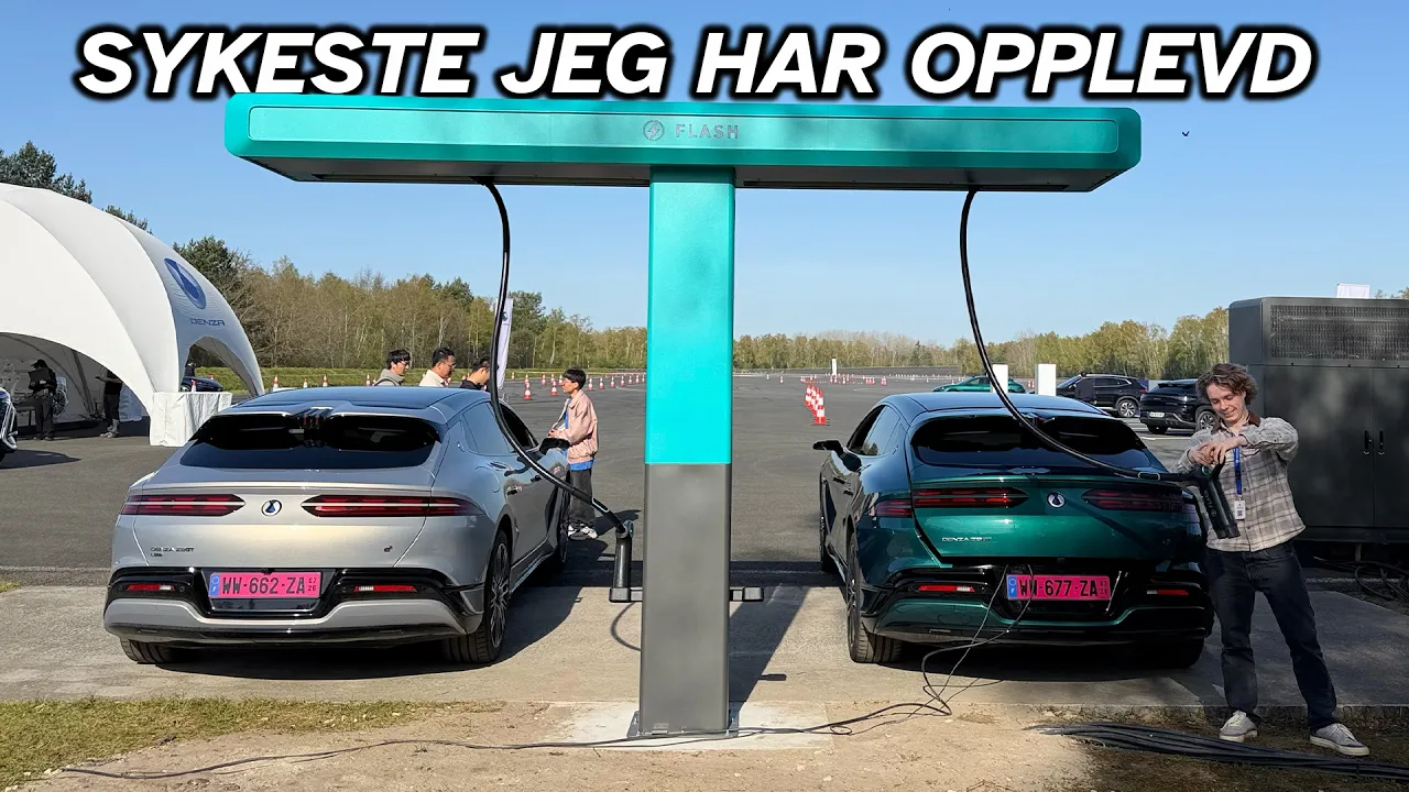 Første BYD Flash-lading i Europa! 10-70% på 5 minutter
