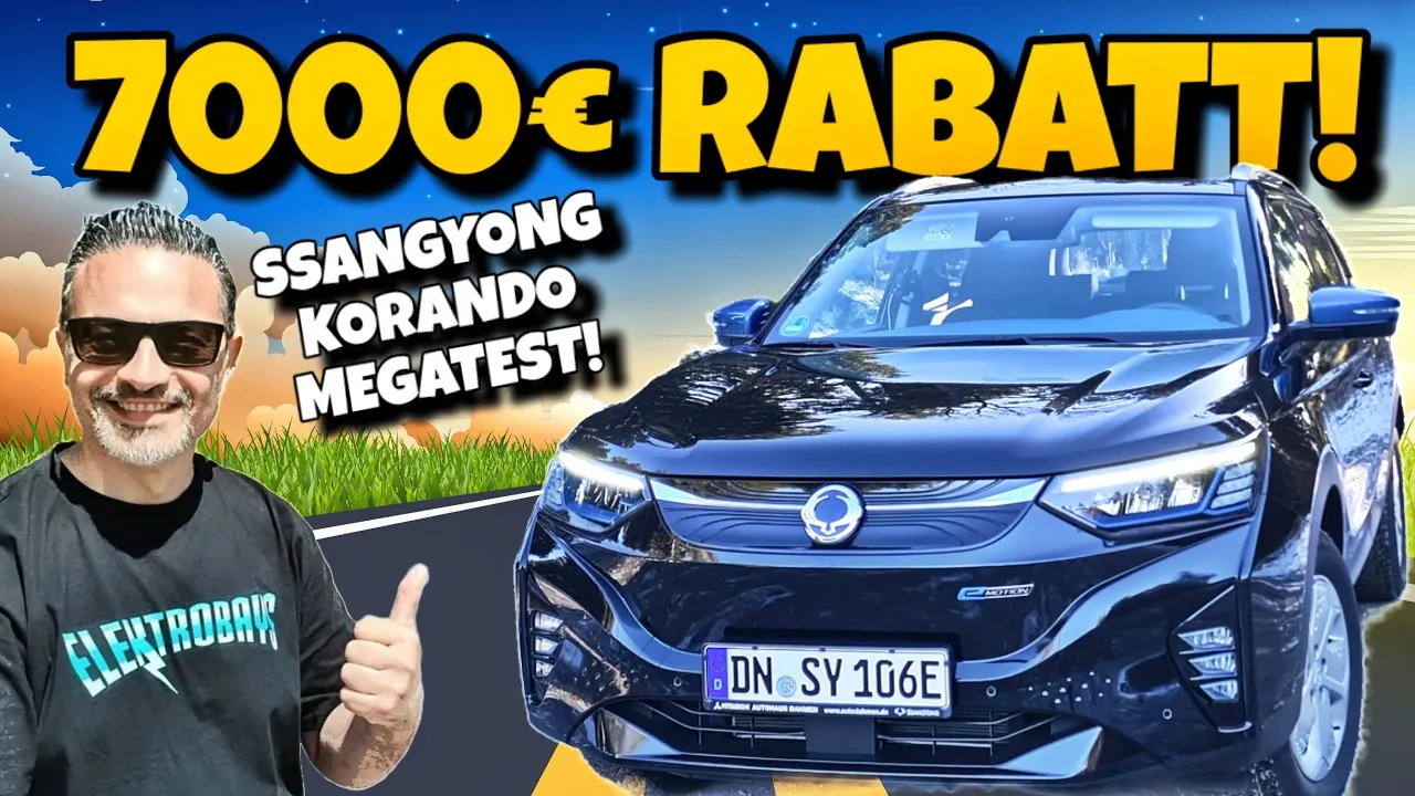 Elektroauto aus Korea im Megatest! Ssang Yong Korando e-Motion Winterreichweite Ladezeit Software..