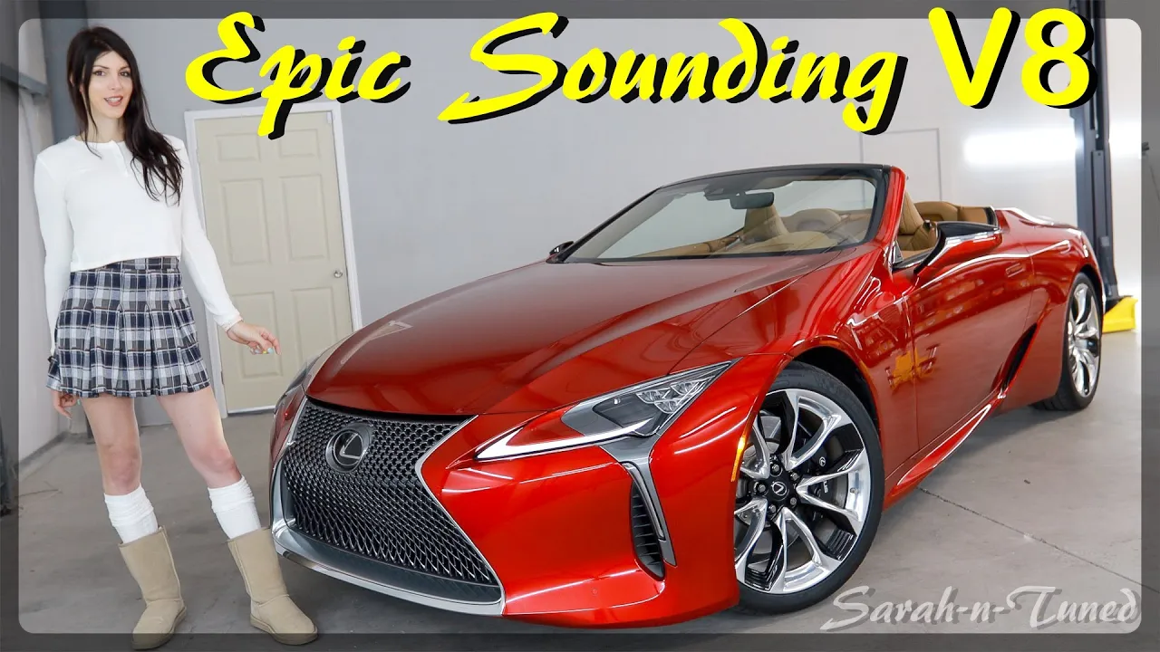 Topless Sounds Like Angry Robots // 2021 Lexus LC500C Review