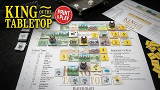 King of the Tabletop - Print and Play - Joquinhos Hard
