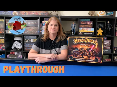 HeroQuest Board Game Playthrough (Adventure 2)
