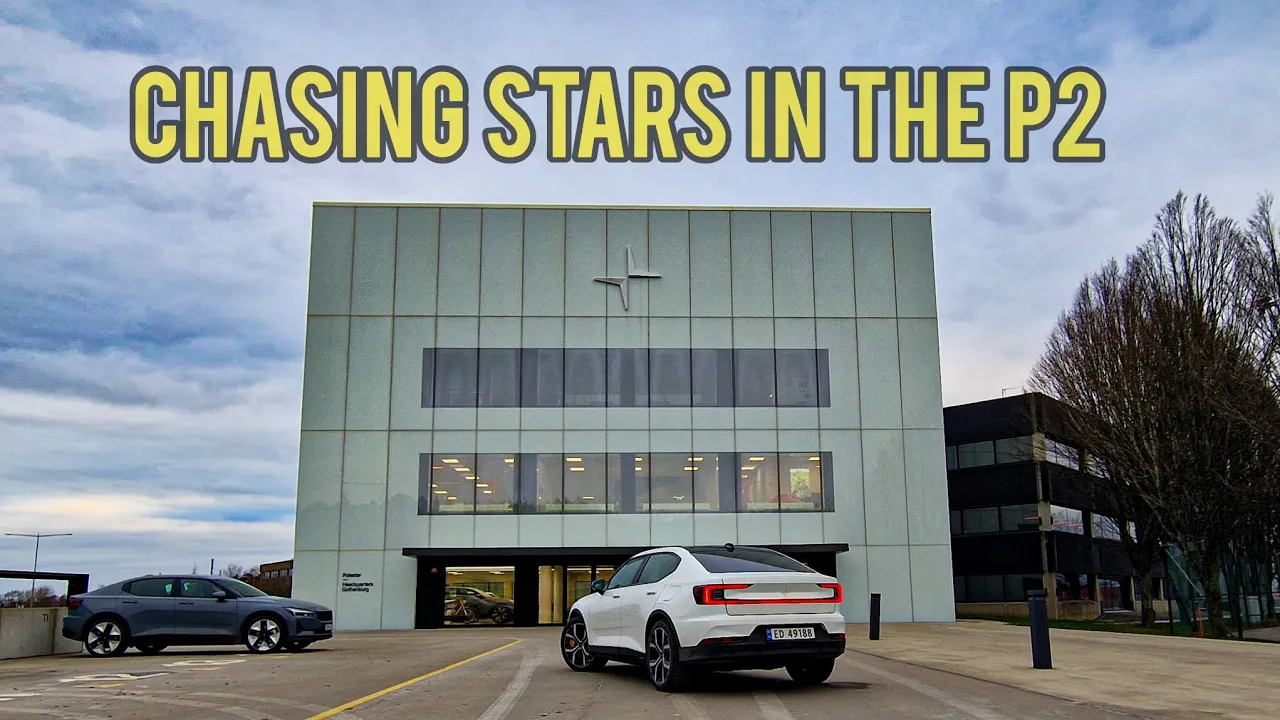 Chasing Stars 🌟 #Polestar3 #Polestar2 #RangeTest #eCarExpo