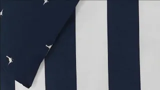 Jack Wills Heritage Stripe Navy/White Bedding product video.