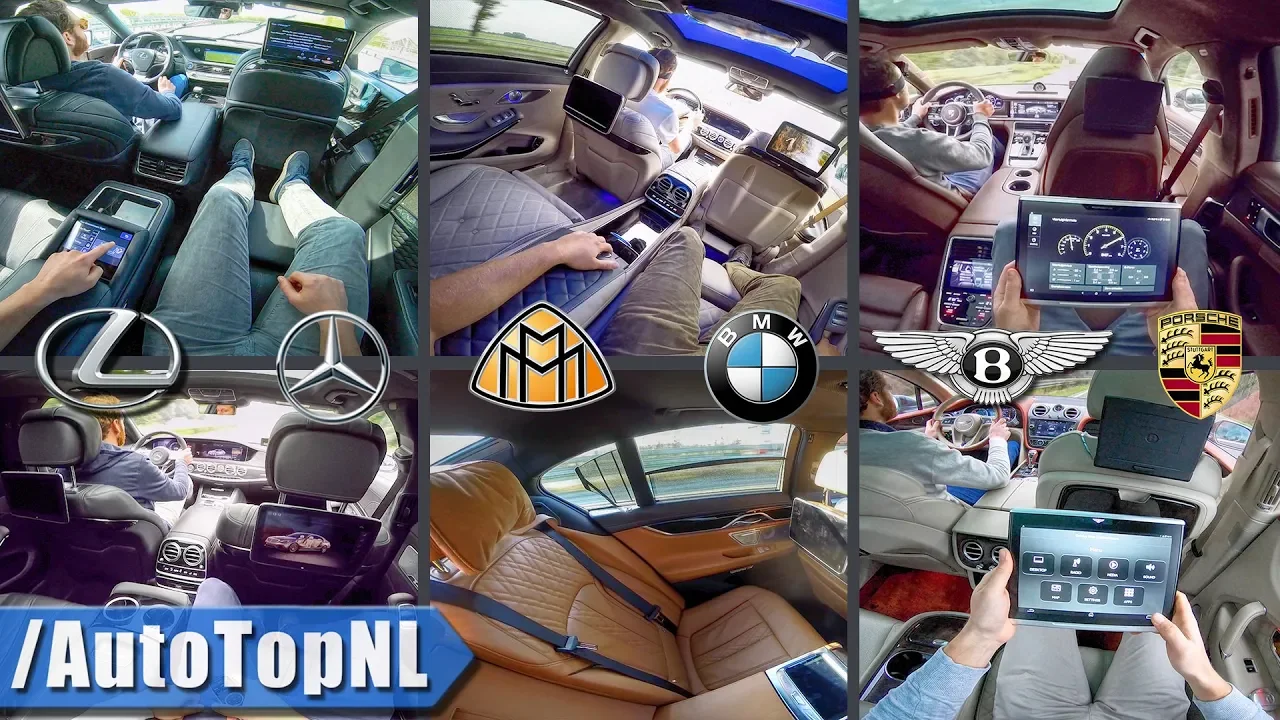 PASSENGER POV in MAYBACH | BENTLEY BENTAYGA | PORSCHE PANAMERA | AMG S63 | BMW 7 SERIES | LEXUS LS