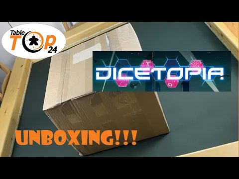 Dicetopia Crashing Waves & Big Box Unboxing - Tabletop24