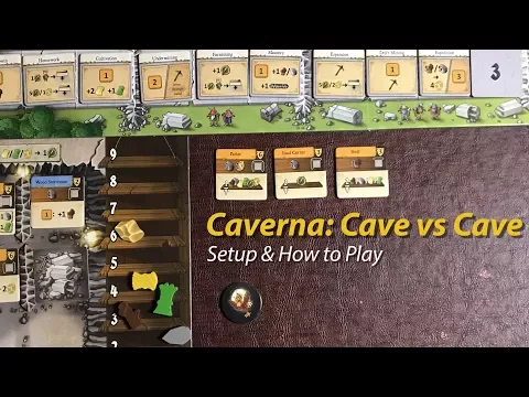 Caverna: Cave vs Cave - Setup & How to Play