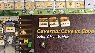 Caverna: Cave vs Cave - Setup & How to Play