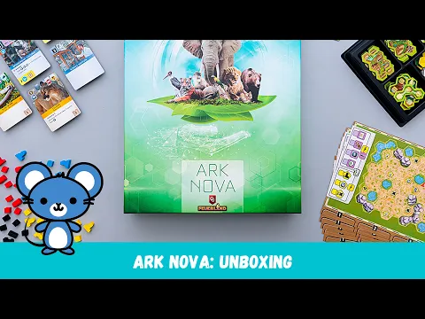 Ark Nova - Unboxing, materiali di gioco e commenti