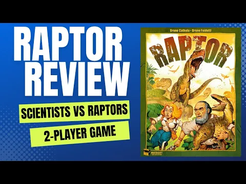 Raptor Board Game Review - Scientists Vs Raptors