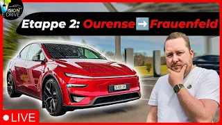 Die wahnsinnige Heimfahrt: 2000km in unter 21h inkl Laden - Tesla Model Y Performance - Teil 3