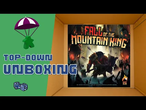 Fall of the Mountain King Board Game Unboxing