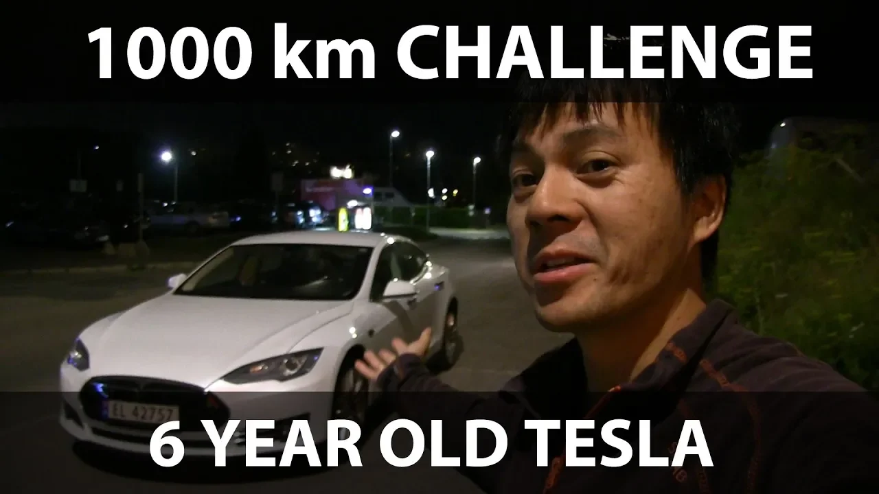 Tesla Model S P85 1000 km challenge