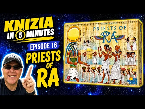 Knizia in 5 Minutes. 16 Priests of Ra.