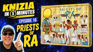Knizia in 5 Minutes. 16 Priests of Ra.