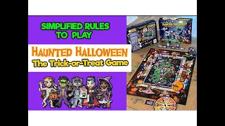 Simplified Rules for Haunted Halloween Game. Easy and fun.