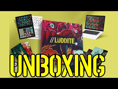 Luddite - Roll and Write - Unboxing