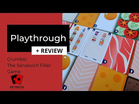 Playthrough + Review | Crumbs!: The Sandwich Filler Game