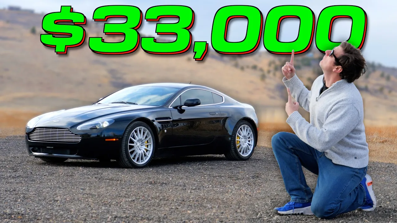 The Aston Martin Vantage Is Now CHEAPER Than a Loaded Honda Civic: But Should You Go For It?