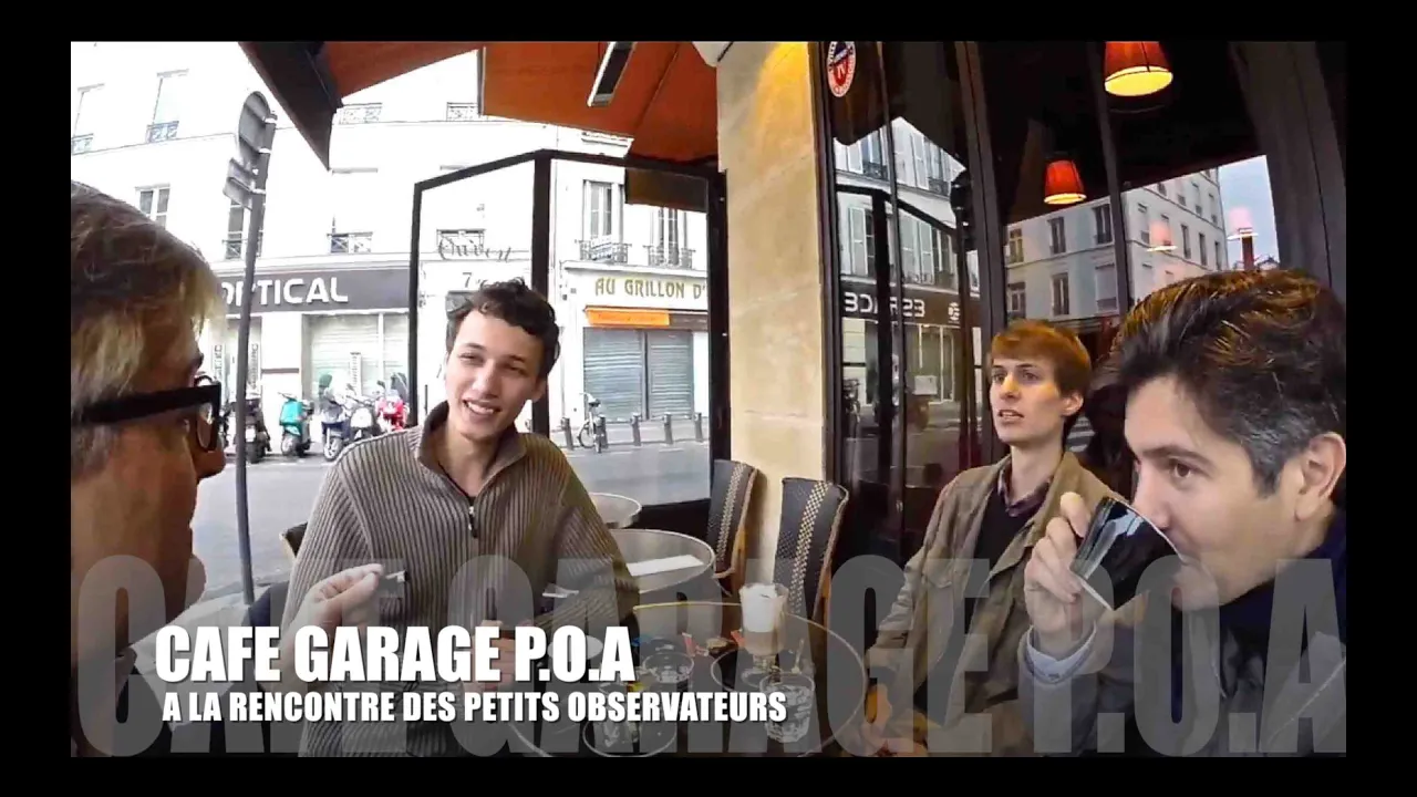 A la rencontre des petits observateurs - Café Garage nov. 2014
