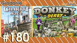 Chariot Race, Donkey Derby - RECENZJA - Gradanie #180 - gra planszowa