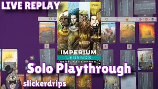Imperium Legends - Solo Playthrough (Utopians)
