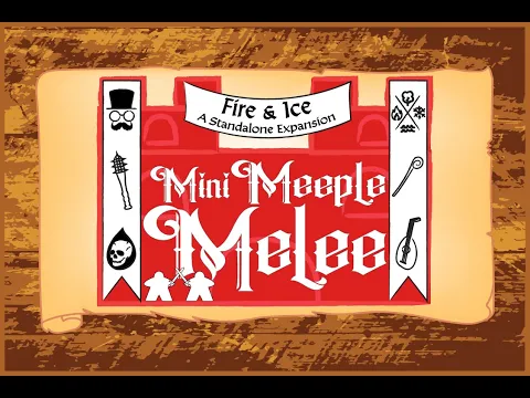 How to Play Mini Meeple Melee Fire & Ice