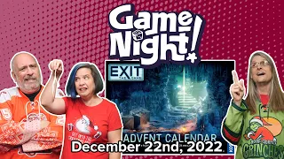 GameNight! 24 Days of Advent - Exit: The Game – Advent Calendar: The Mystery of the Ice Cave Dec. 22