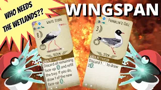 Franklin's Gull AND White Stork??: Wingspan Gameplay Competitive Elo