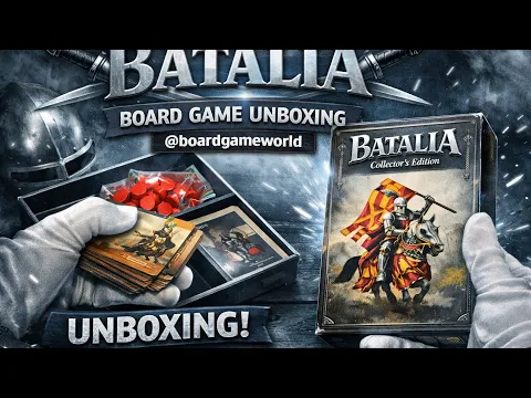 BATTLE LINE board game unboxing @boardgameworld