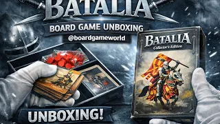 BATTLE LINE board game unboxing @boardgameworld