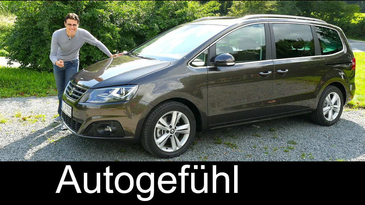 Seat Alhambra Facelift FULL REVIEW test driven 2016 - Autogefühl