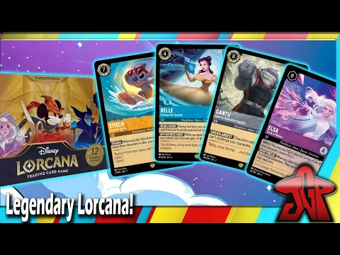 Disney Lorcana unboxing: The First Chapter Booster Box