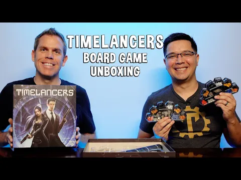 Unboxing Timelancers - Time Travel Board Game