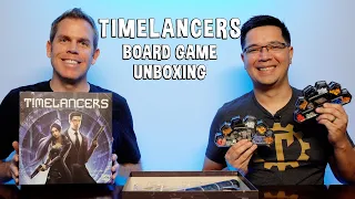 Unboxing Timelancers - Time Travel Board Game