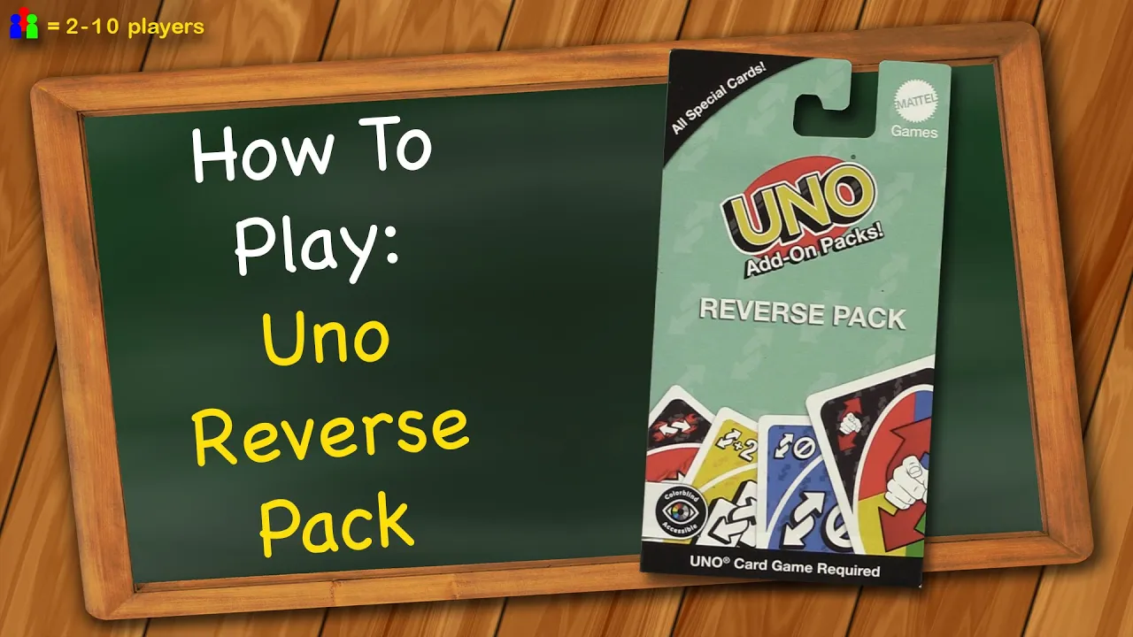 How to play Uno Reverse Pack