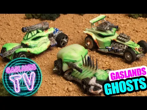Gaslands Ghost Type Team - Cars Painting and Modding Hot Wheels