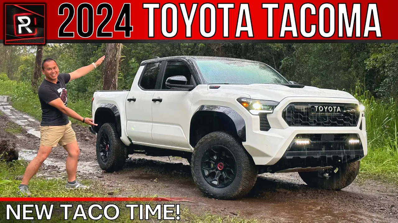 The 2024 Toyota Tacoma i-Force MAX Is A Game Changing Electrified Midsize Truck