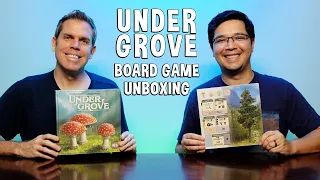 Unboxing Undergrove - Mushroom Board Game from Wingspan Creator