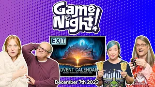 GameNight! 24 Days of Christmas - Exit: The Game Advent Calendar The Hunt for the Golden Book Day 7